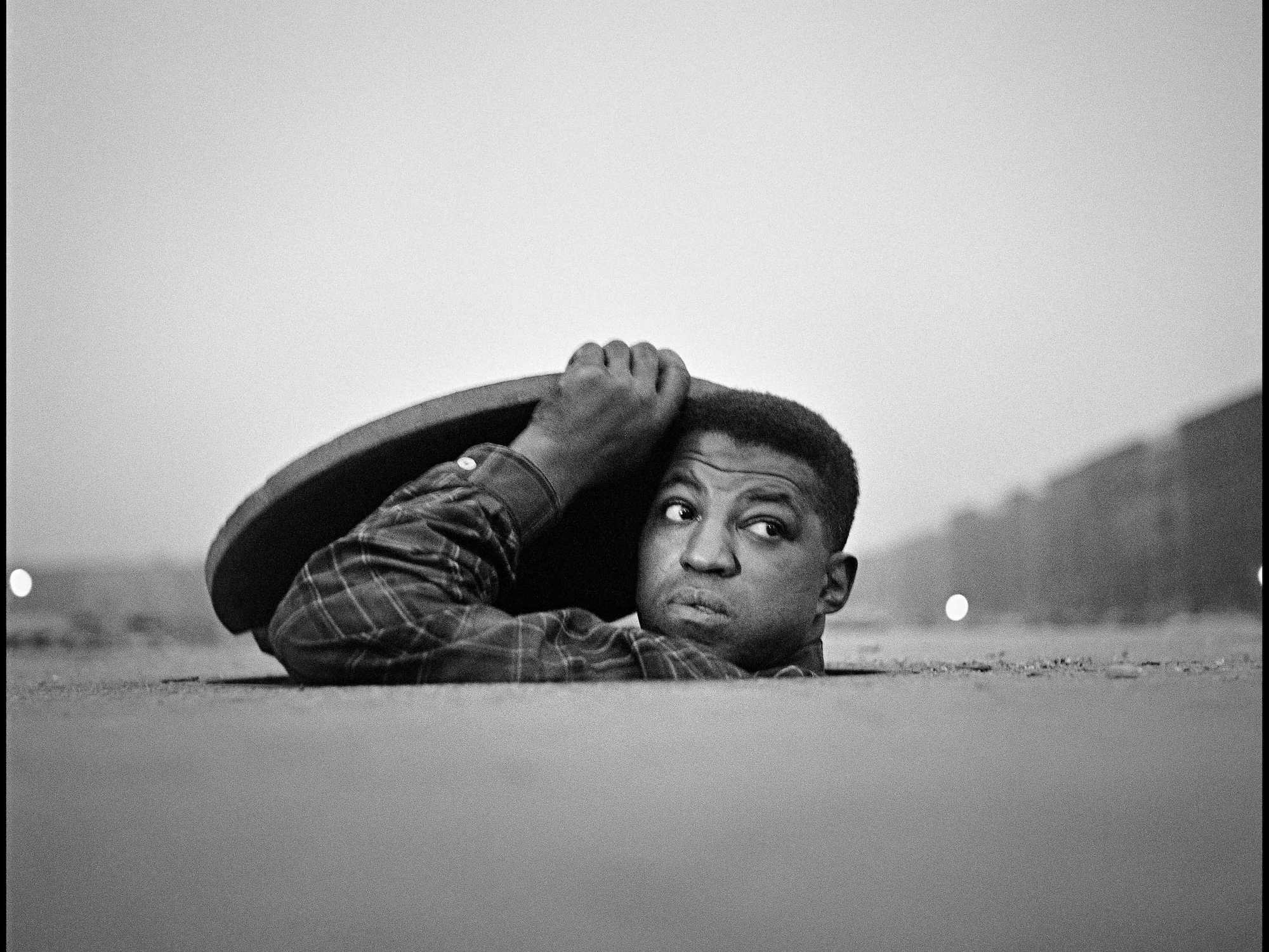 Gordon Parks photograph, The Invisible Man, Harlem, New York, 1952