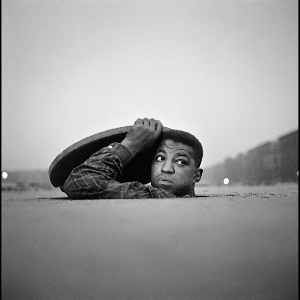 Gordon Parks photograph, The Invisible Man, Harlem, New York, 1952